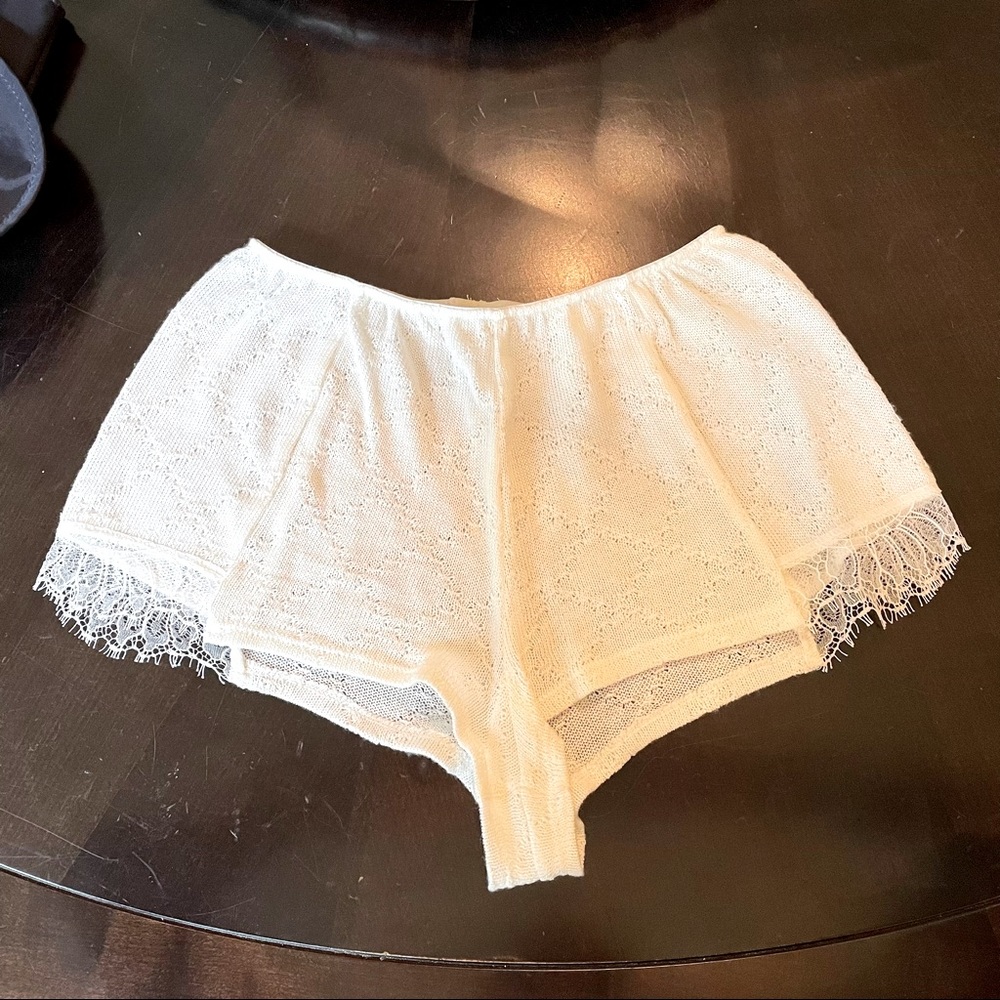 Only Hearts Ivory Sleep Shorts